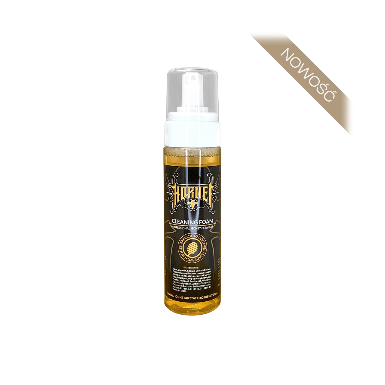 Hornet Cleaning Foam [220 ml] - oczyszczająca pianka do tatuażu