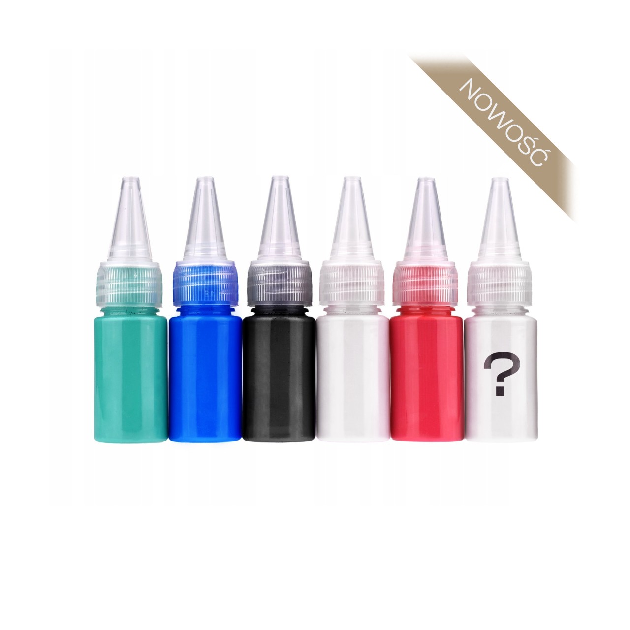 Zestaw farb do nauki tatuowania [6 x 10 ml]