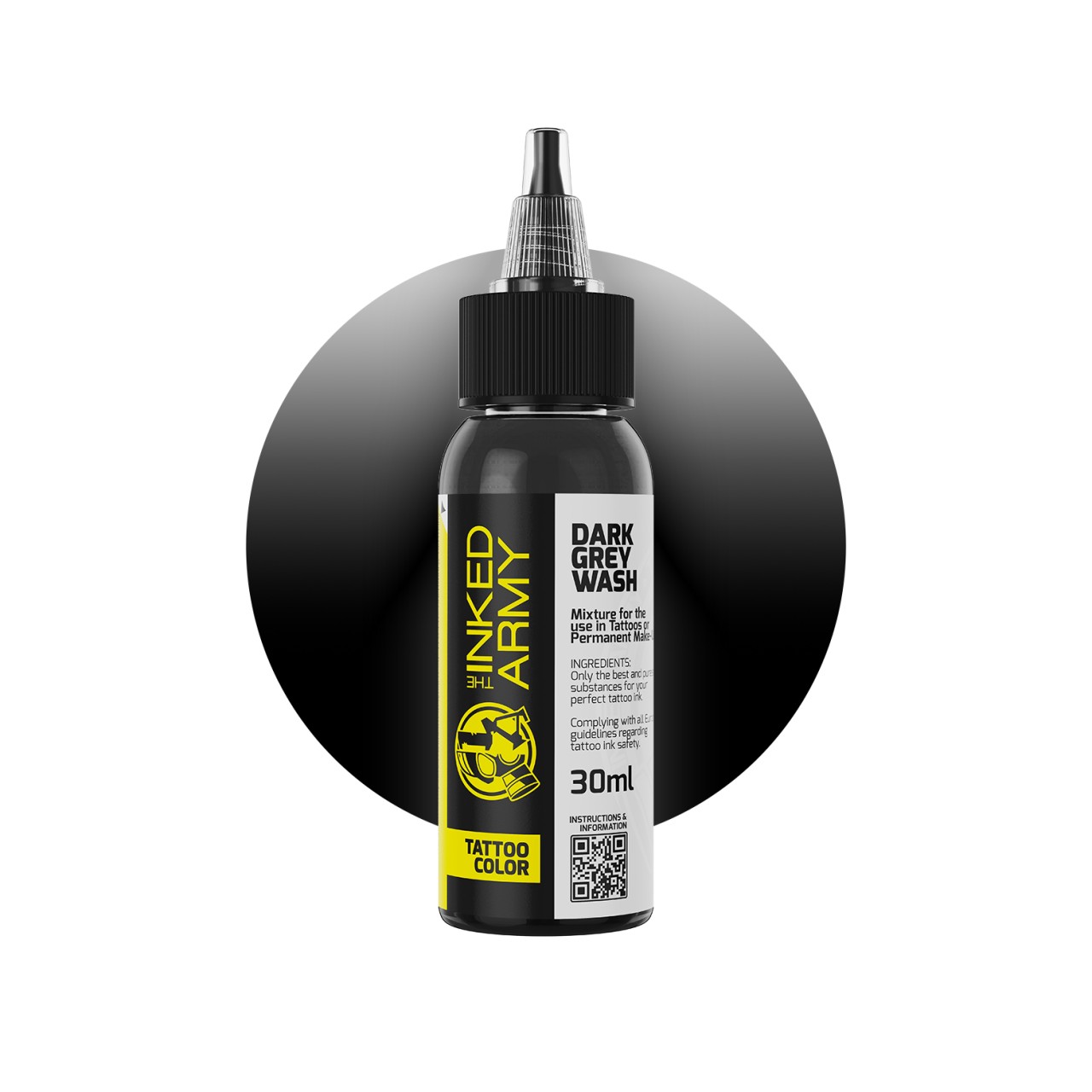 The Inked Army Grey Wash Set [3 x 30 ml] - zestaw farb do tatuowania