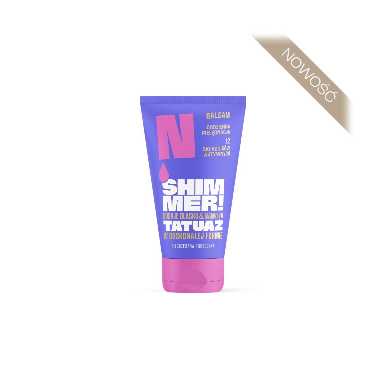 Neba Shimmer Niegrzeczna Porzeczka [150 ml] - balsam rozświetlający skórę