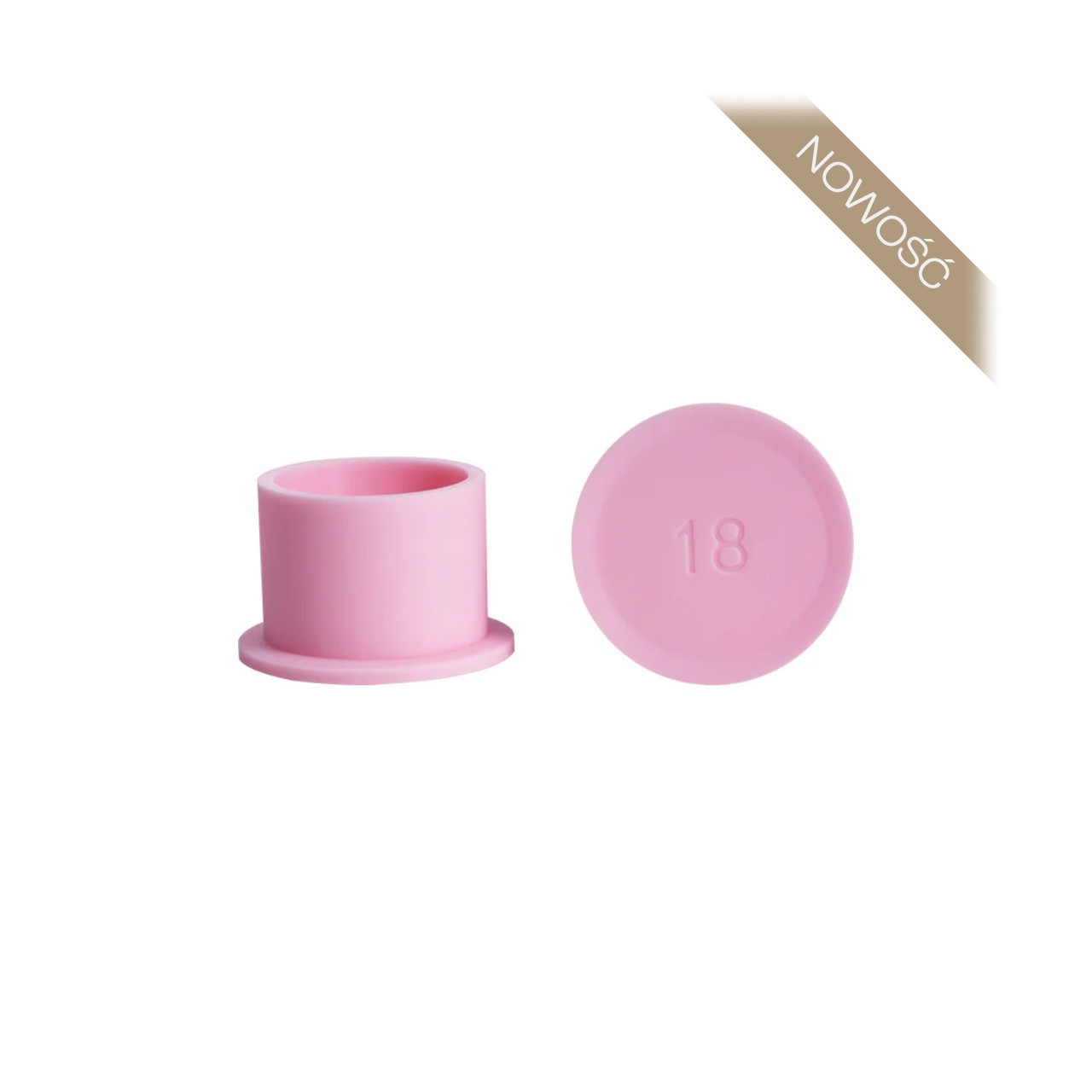 ELITE | Silikonowe kubeczki na farbę 18 mm [60 sztuk]