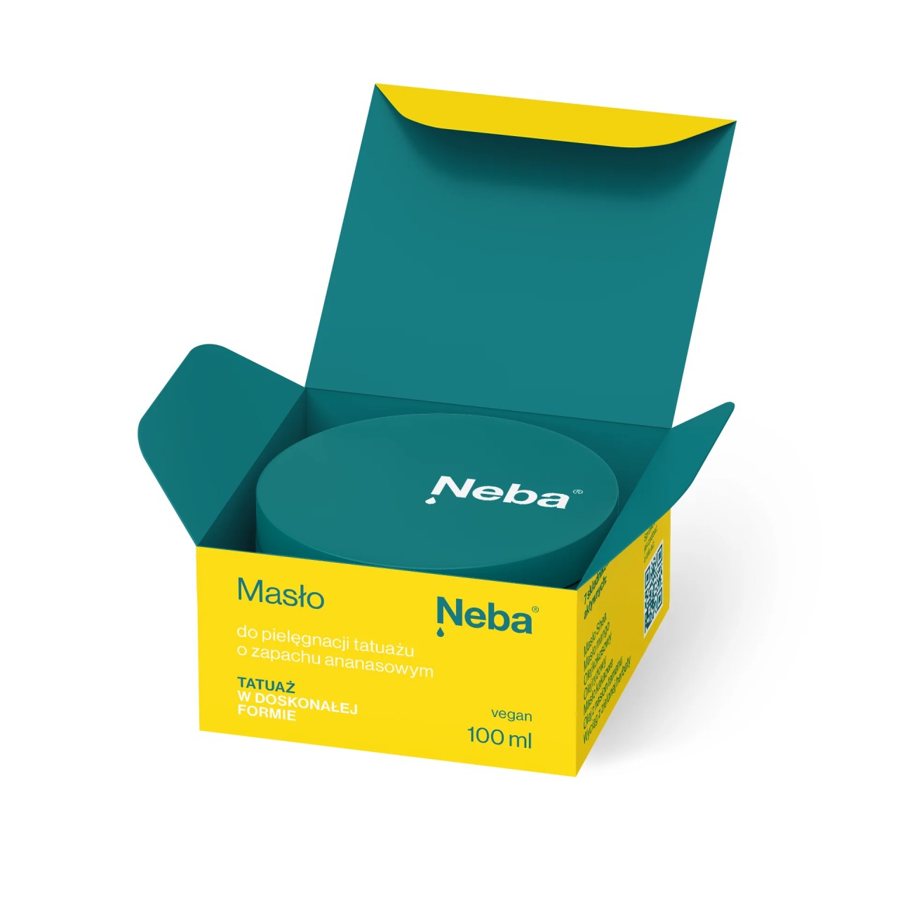 Masło do tatuażu Neba Niepokorny ananas [100 ml]