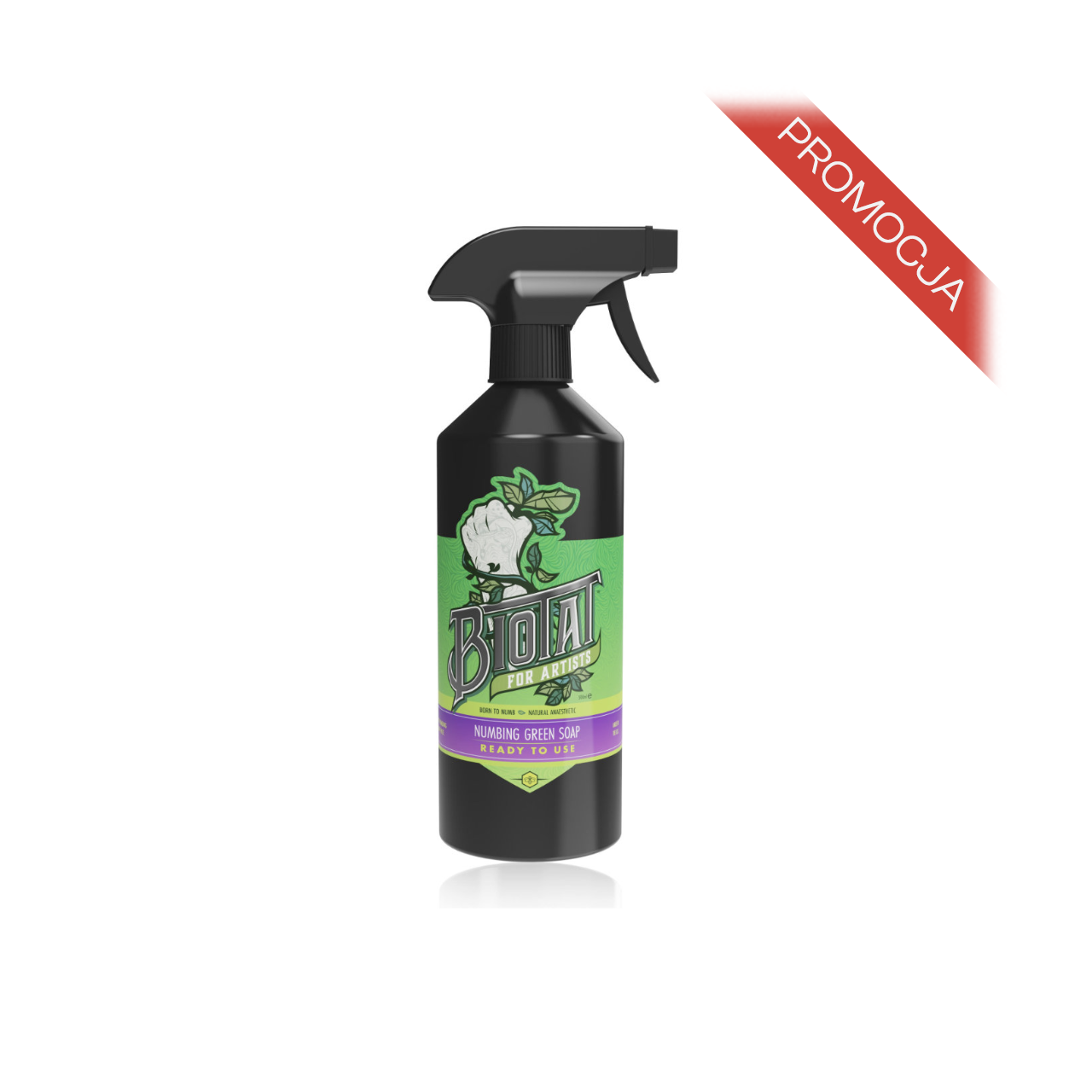 Biotat Green Soap [500 ml] - naturalne mydło znieczulające