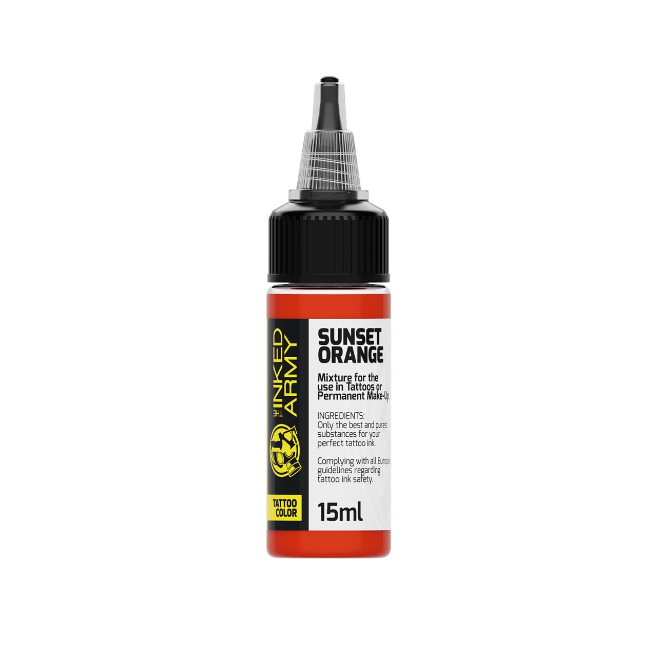 The Inked Army Sunset Orange [15 ml] - farba do tatuowania