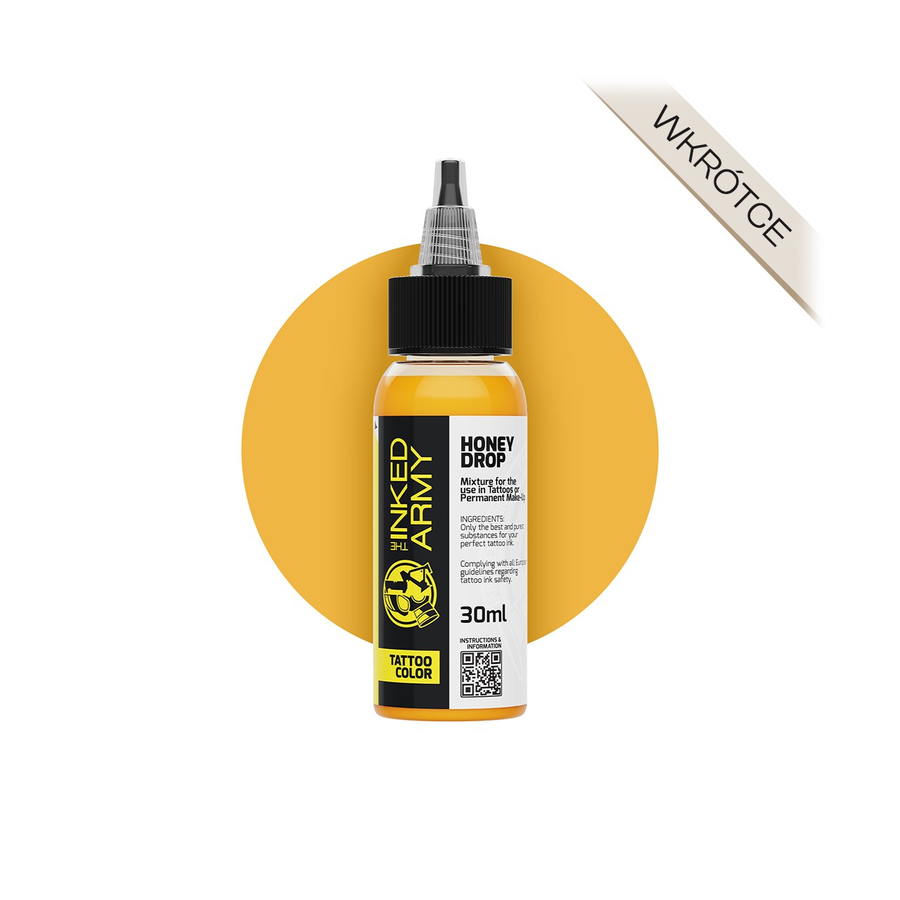 The Inked Army Honey Drop [30 ml] - farba do tatuowania