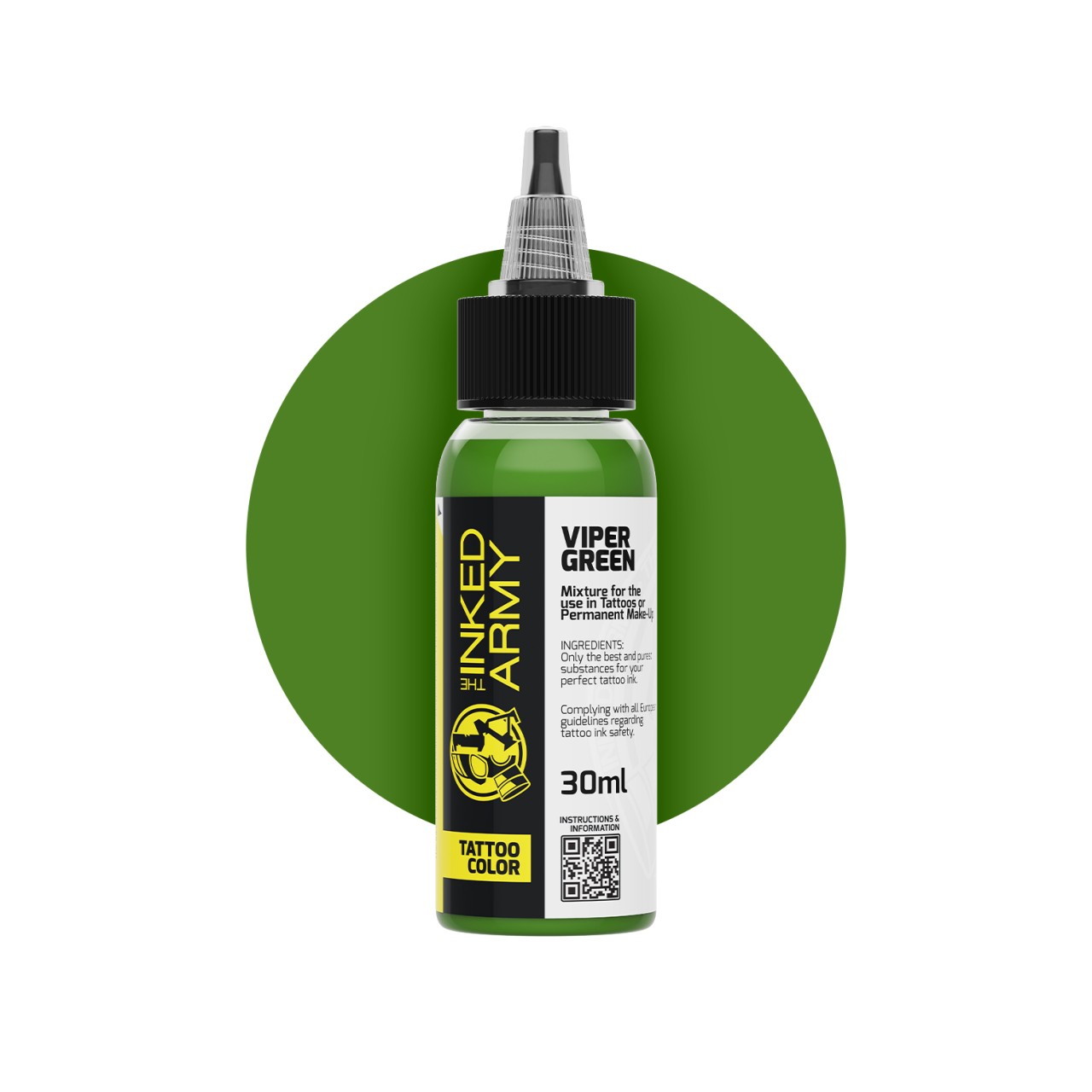 The Inked Army Viper Green [30 ml] - farba do tatuowania