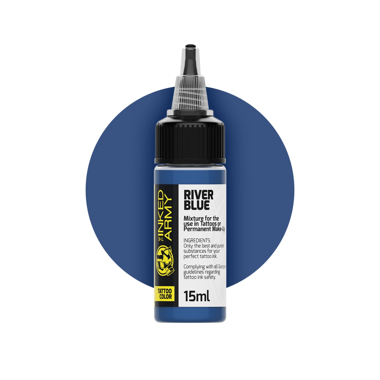 The Inked Army River Blue [15 ml] - farba do tatuowania