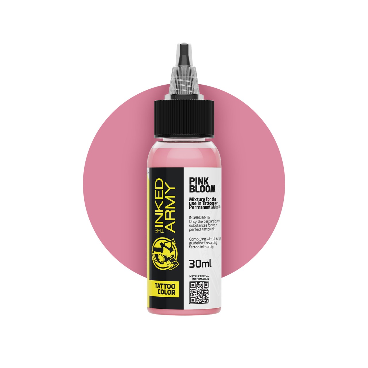 The Inked Army Pink Bloom [30 ml] - farba do tatuowania