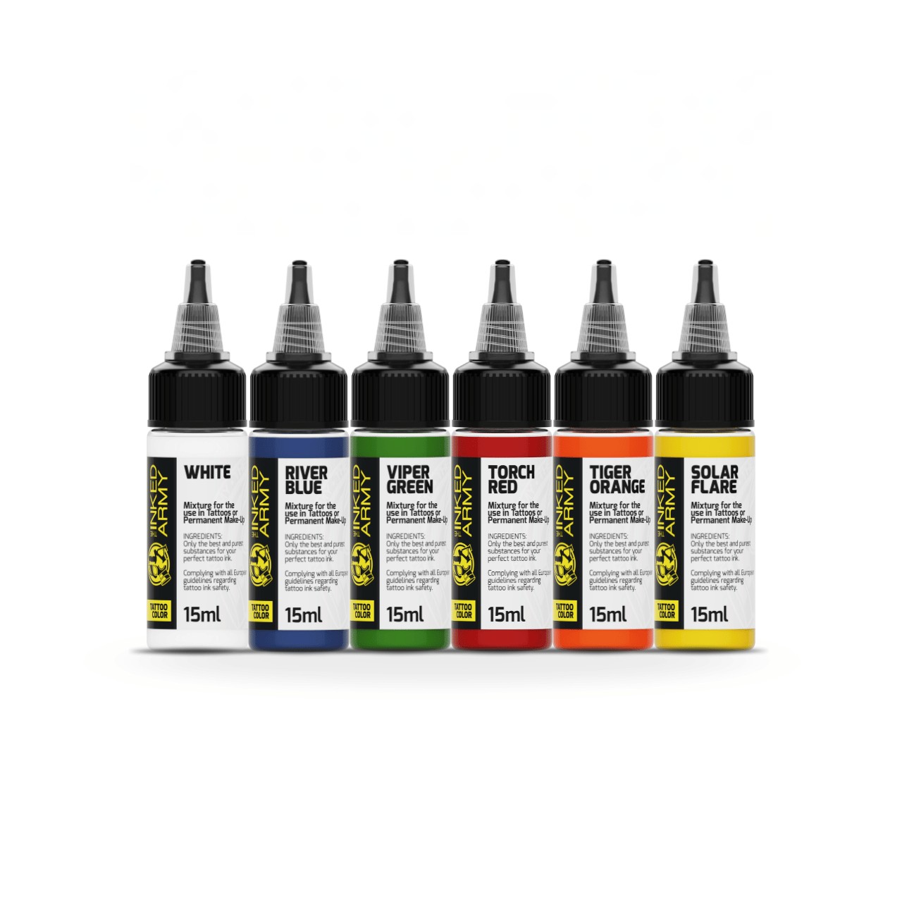 The Inked Army Sample Set - zestaw farb do tatuowania