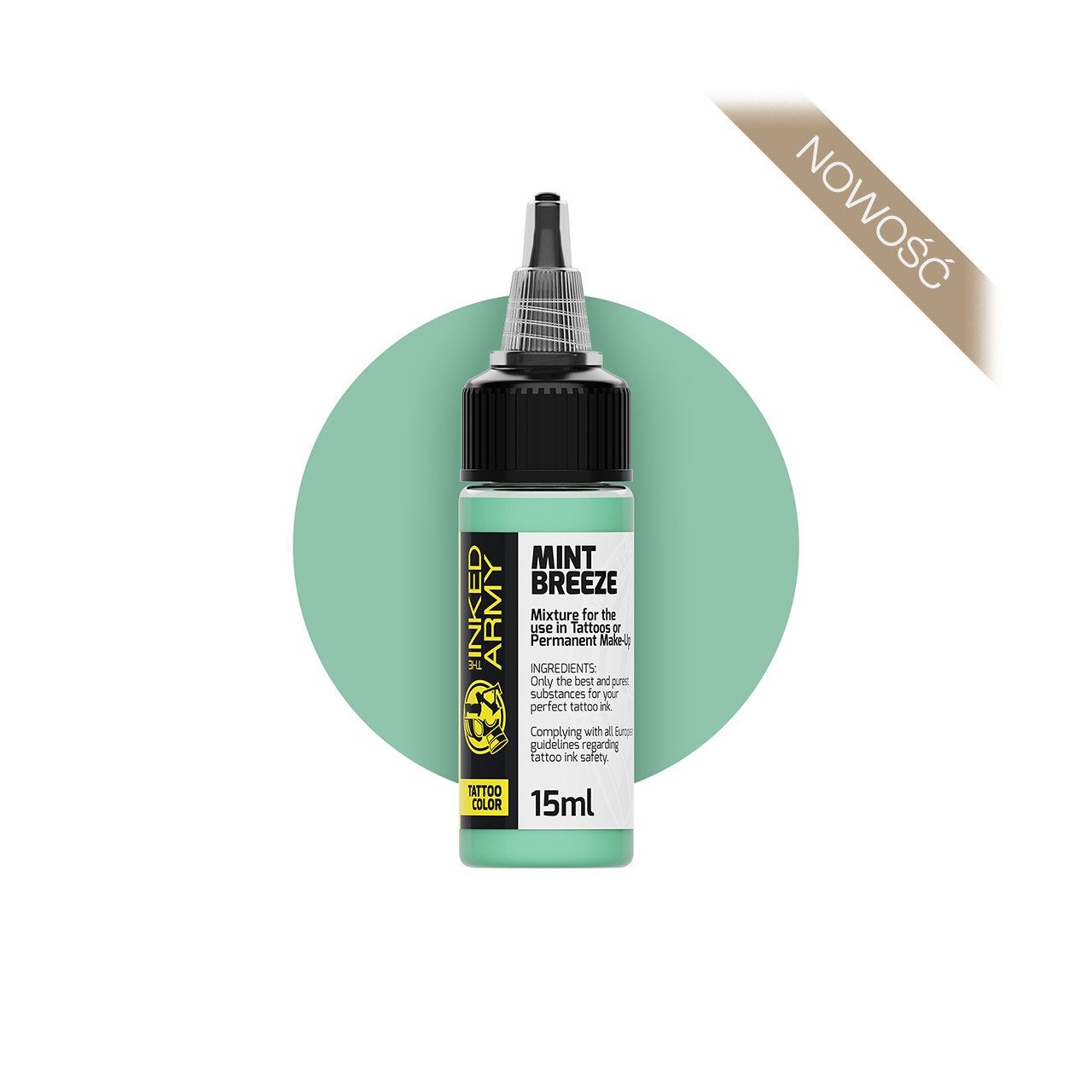 The Inked Army Mint Breeze - farba do tatuowania