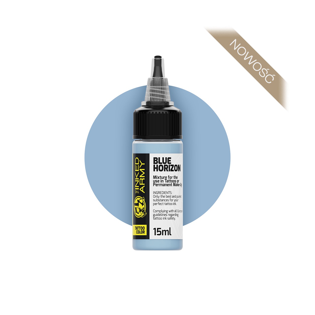 The Inked Army Blue Horizon - farba do tatuowania