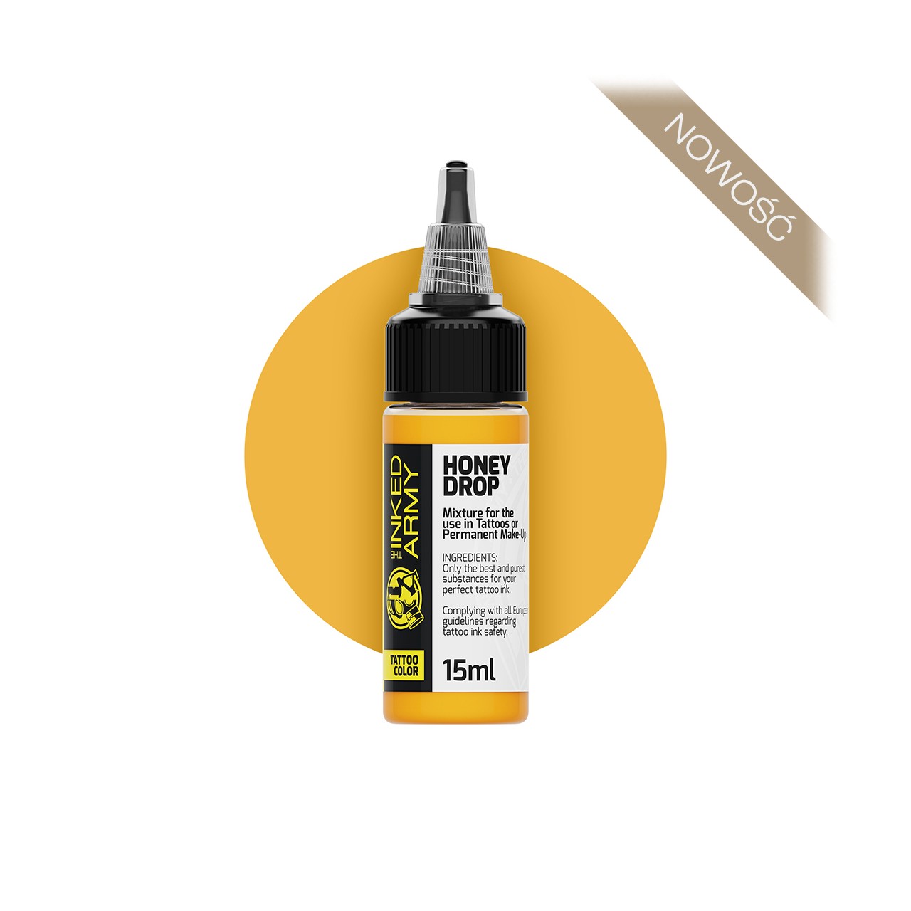 The Inked Army Honey Drop - farba do tatuowania