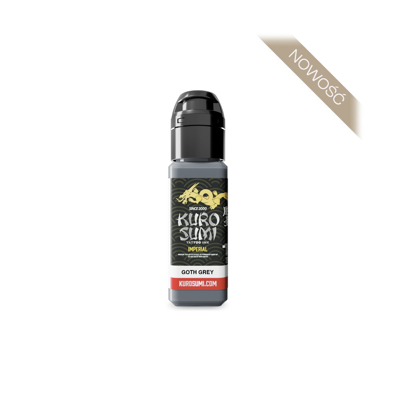 Kuro Sumi Imperial Goth Grey