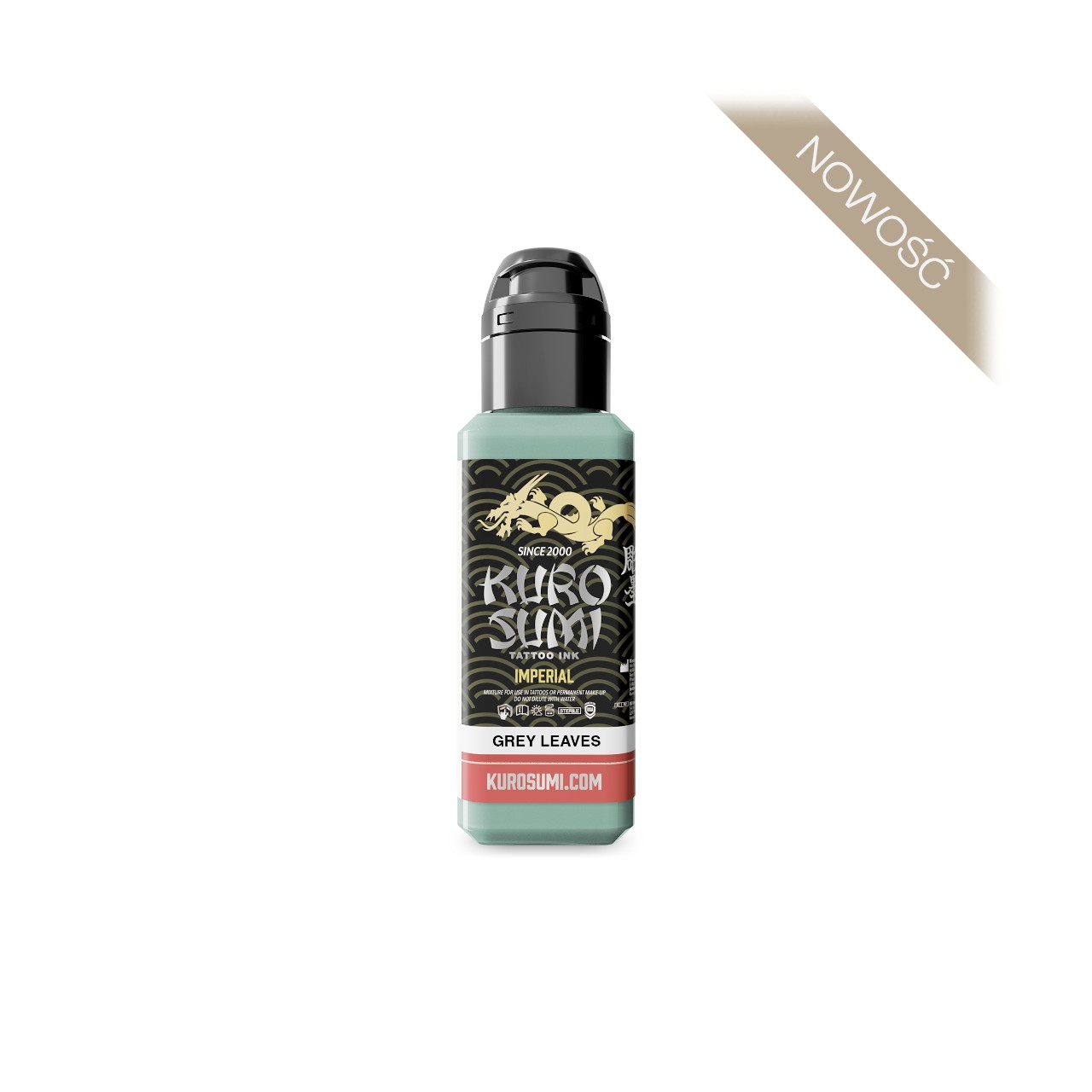 Kuro Sumi Imperial Grey Leaves