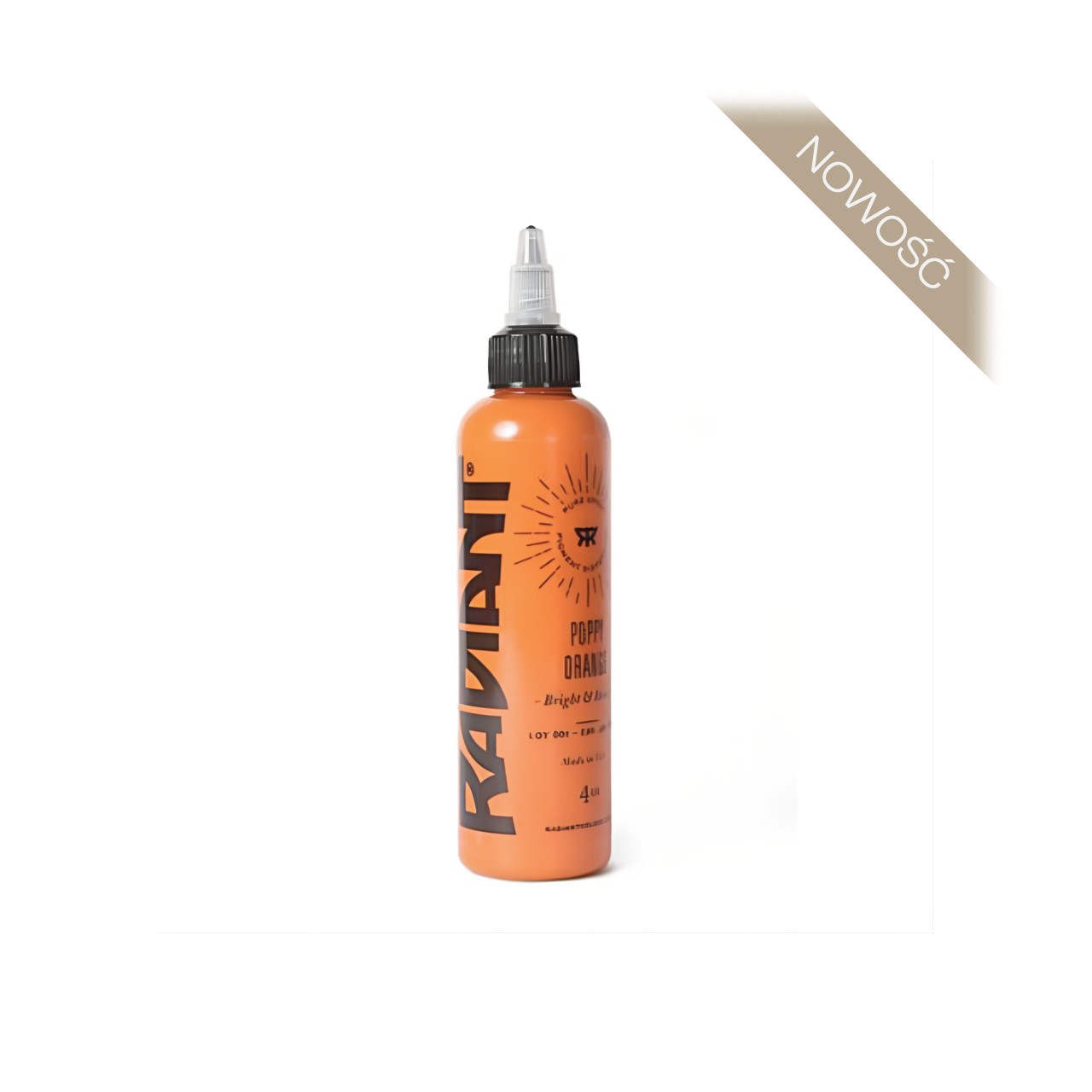 Radiant Ink Poppy Orange [30 ml] [do nauki]