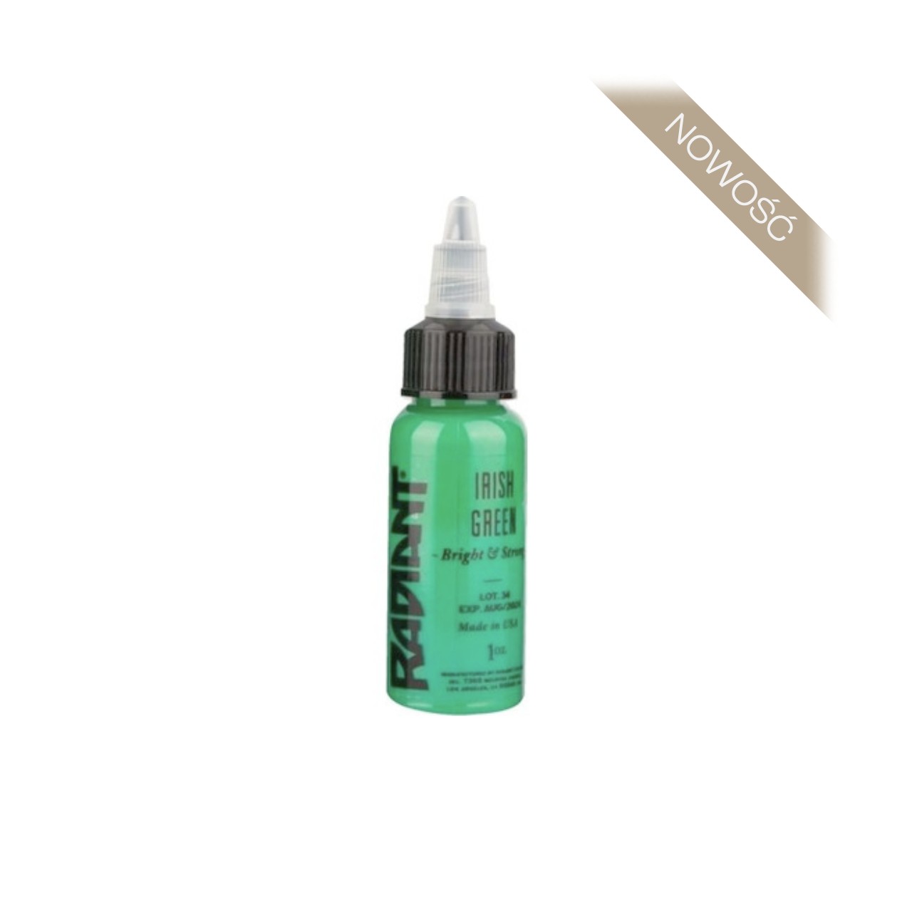Radiant Ink Irish Green [30 ml] [do nauki]