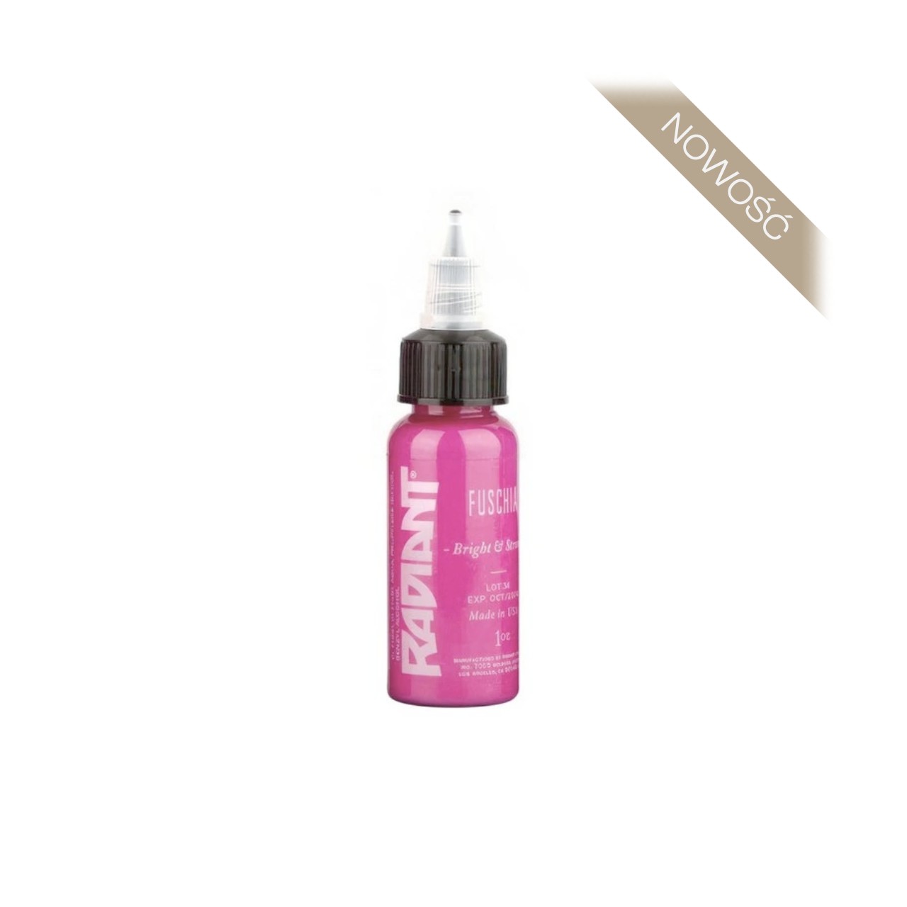 Radiant Ink Fuschia [30 ml] [do nauki]