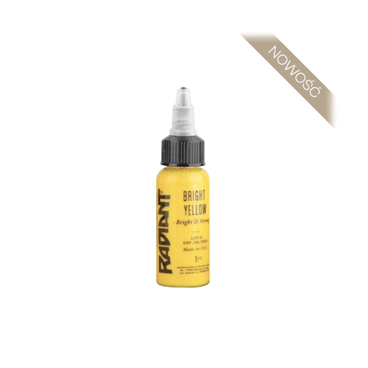 Radiant Ink Bright Yellow [30 ml] [do nauki]