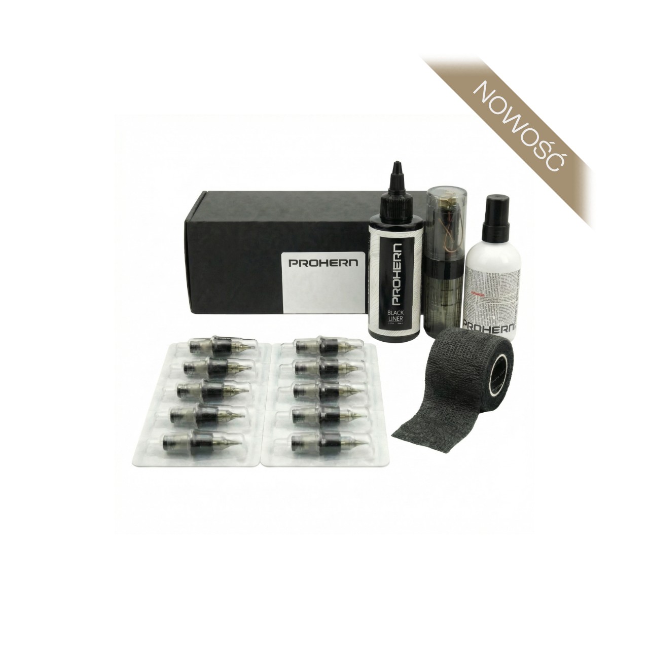 Prohern | Zestaw do tatuowania - dla początkujących