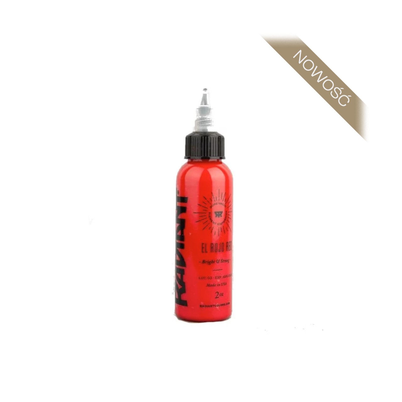 Radiant Ink El Rojo Red [30 ml] [do nauki]