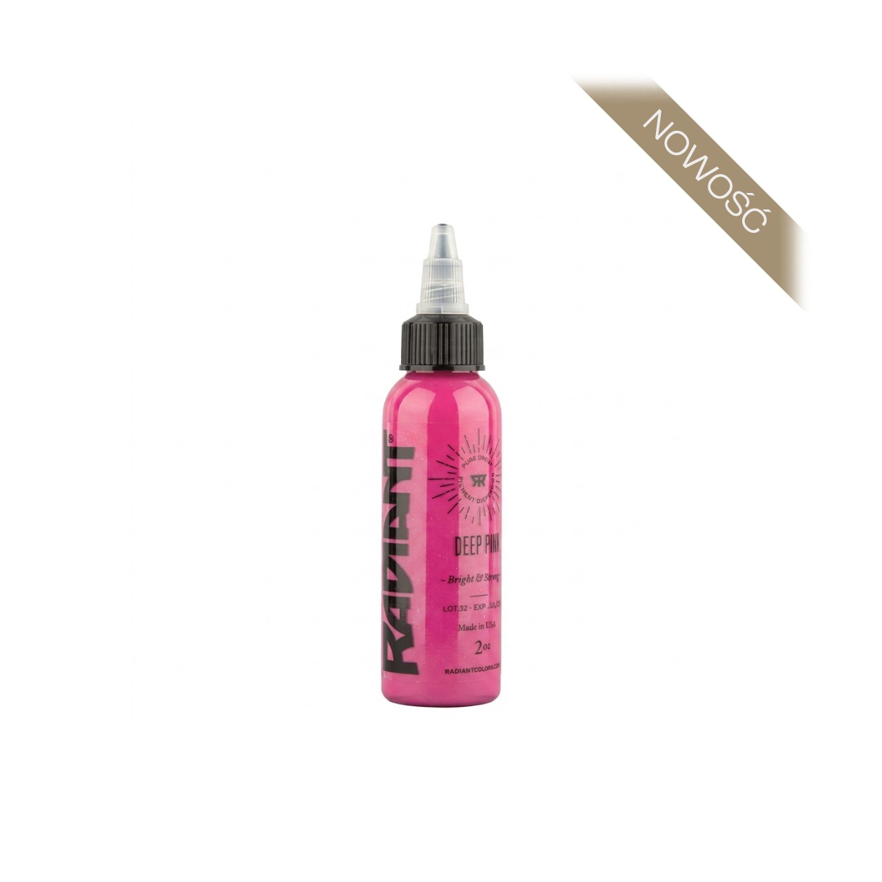 Radiant Ink Deep Pink [30 ml] [do nauki]