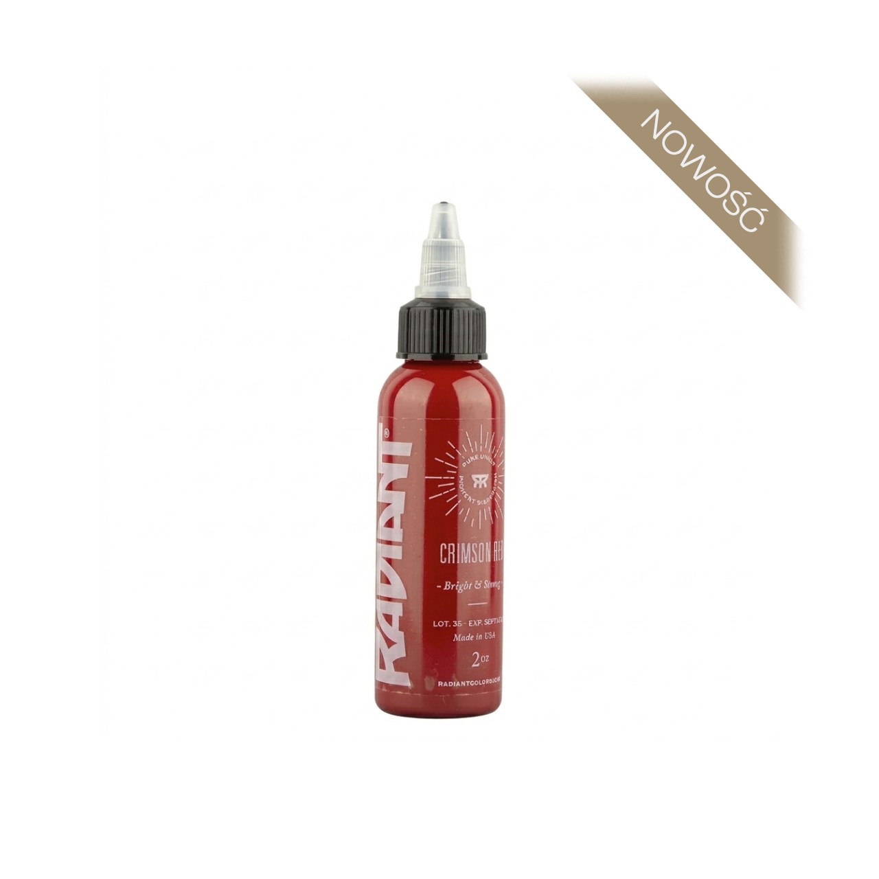 Radiant Ink Crimson Red [30 ml] [do nauki]