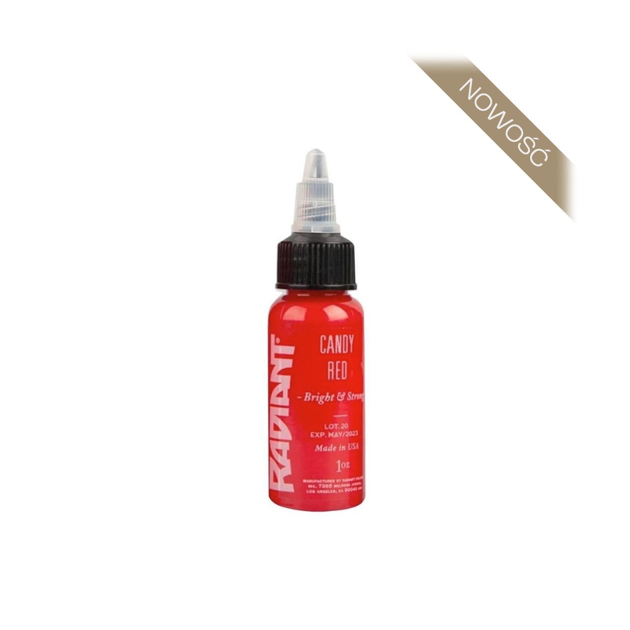 Radiant Ink Candy Red [30 ml] [do nauki]