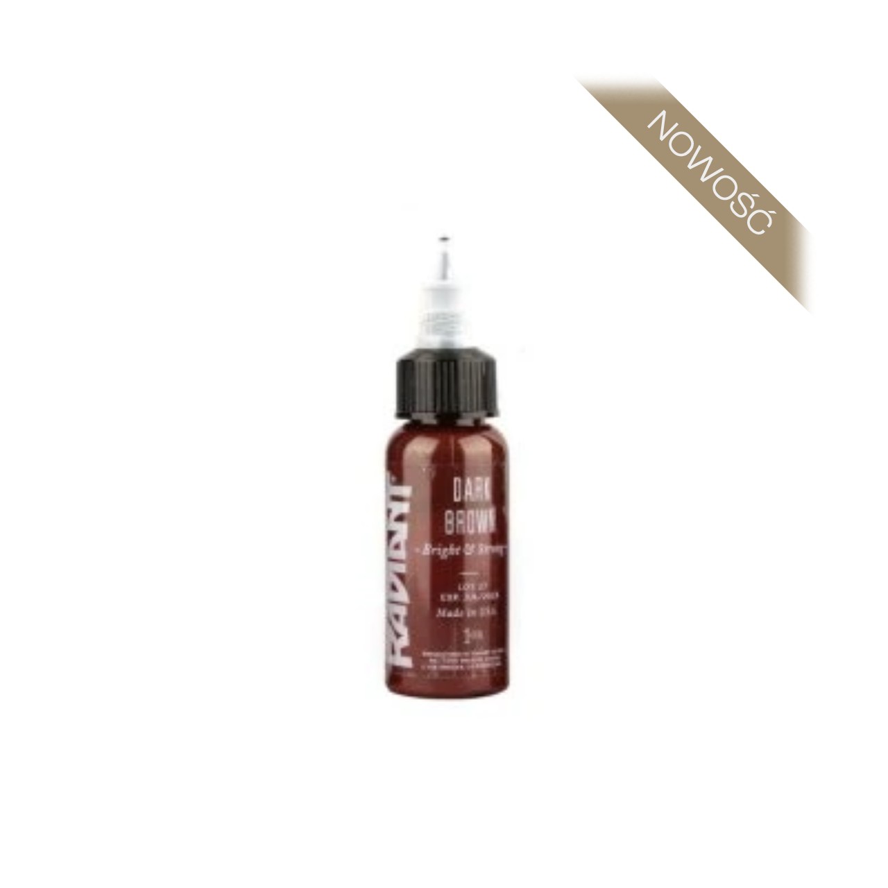Radiant Ink Dark Brown [30 ml] [do nauki]