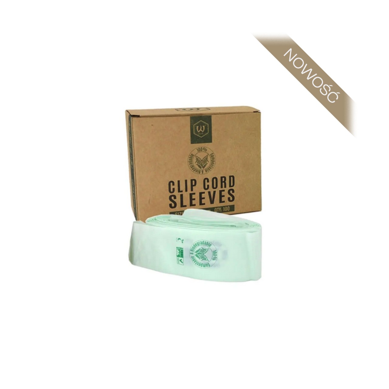 Bio folia na clipcord [6 cm x 80 cm] [100 sztuk]