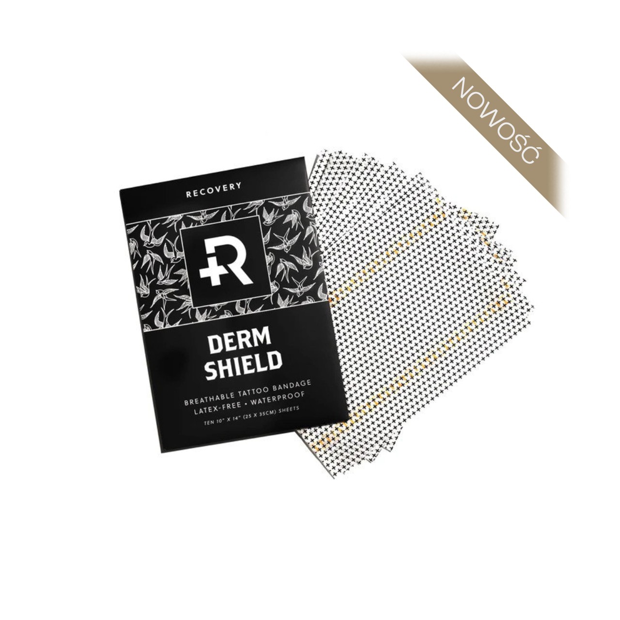 Recovery Derm Shield [25 cm x 35 cm] [10 plastrów] - folia ochronna