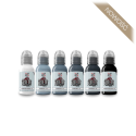 World Famous Limitless A.D. Pancho Pastel Set v2 [6x 30 ml] - zestaw farb do tatuowania