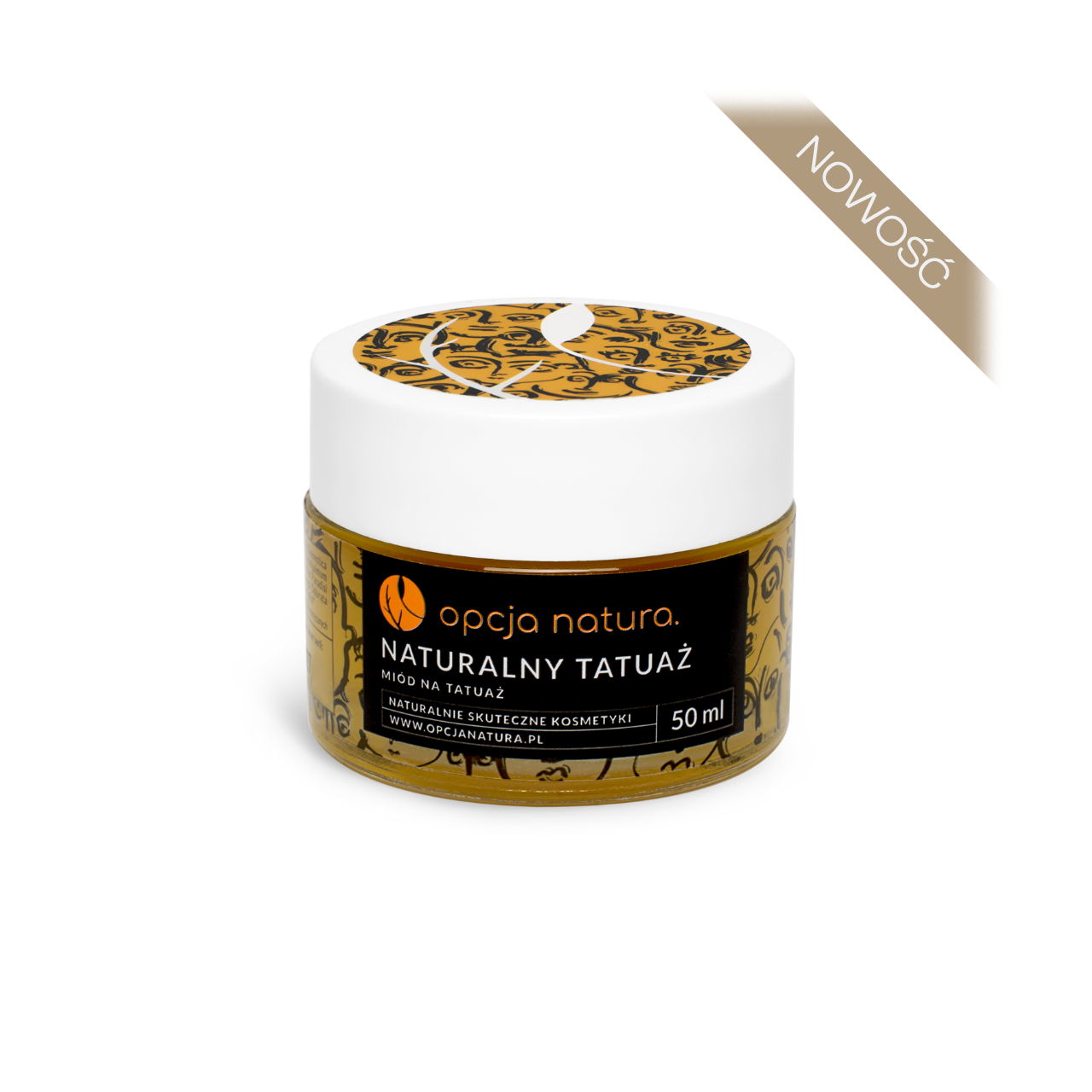 Miód do tatuażu Opcja Natura [50 ml] - do pielęgnacji tatuażu