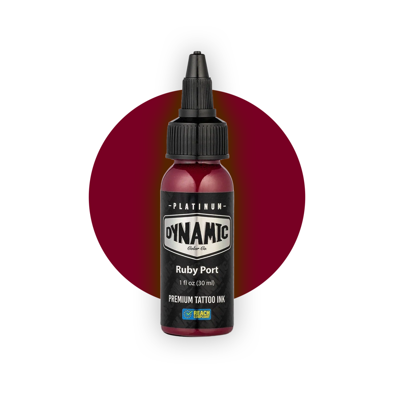 Dynamic Platinum Ruby Port [30 ml] - farba do tatuowania
