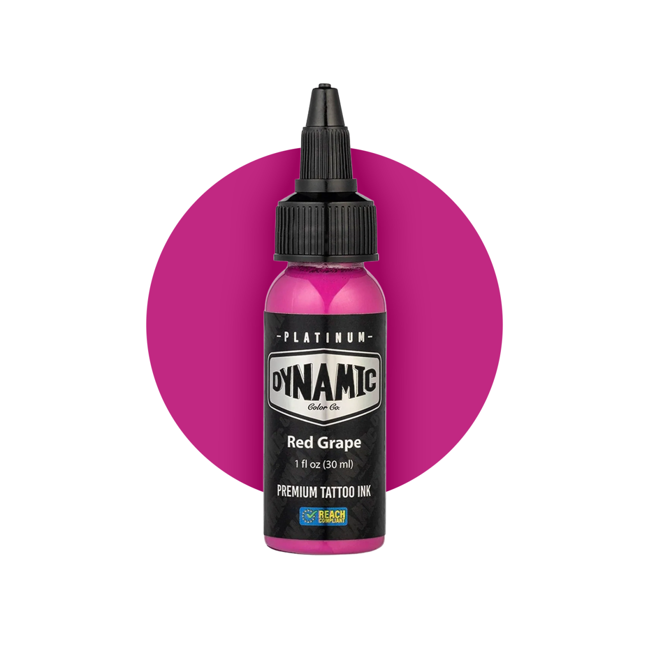 Dynamic Platinum Red Grape [30 ml] - farba do tatuowania