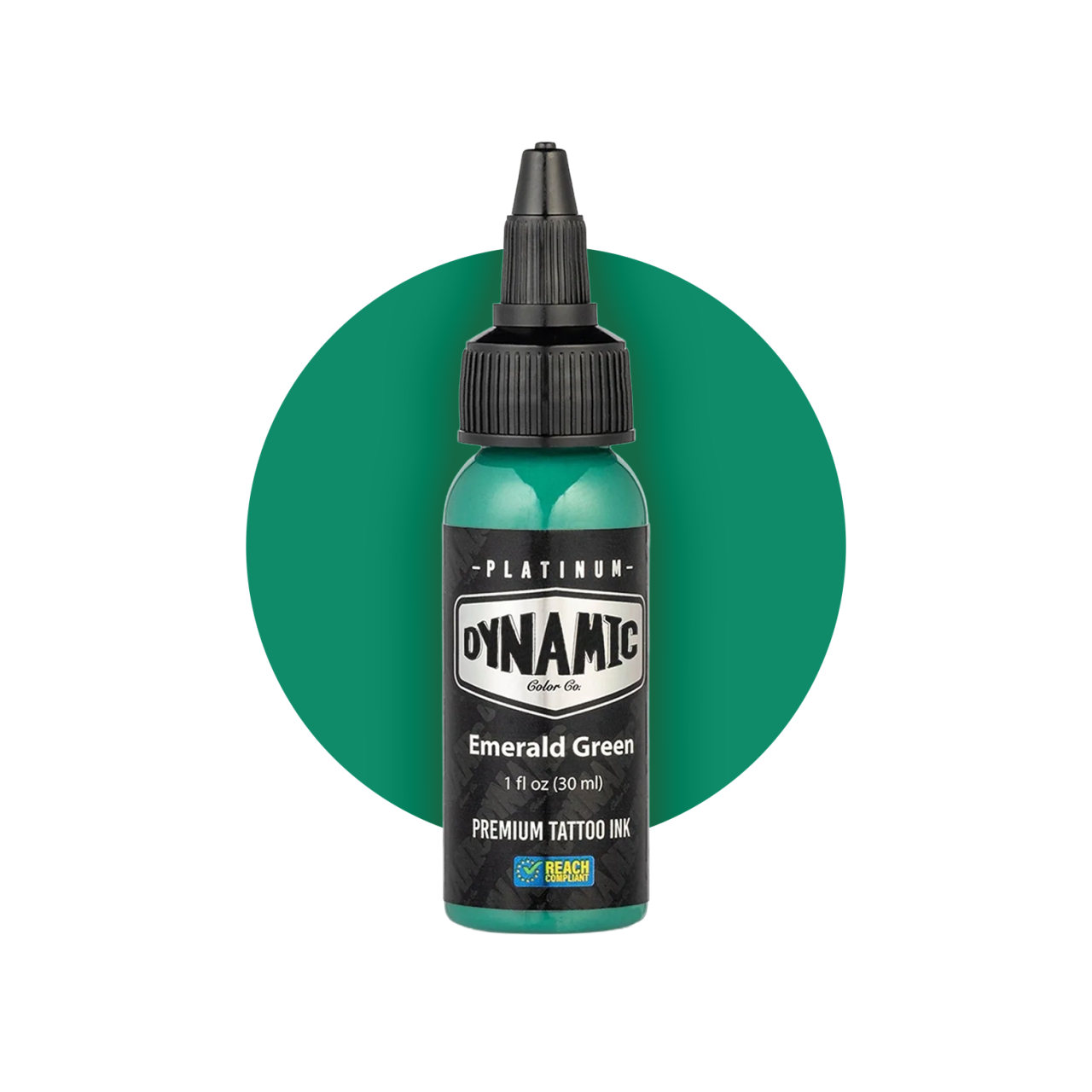 Dynamic Platinum Emerald Green [30 ml] - farba do tatuowania