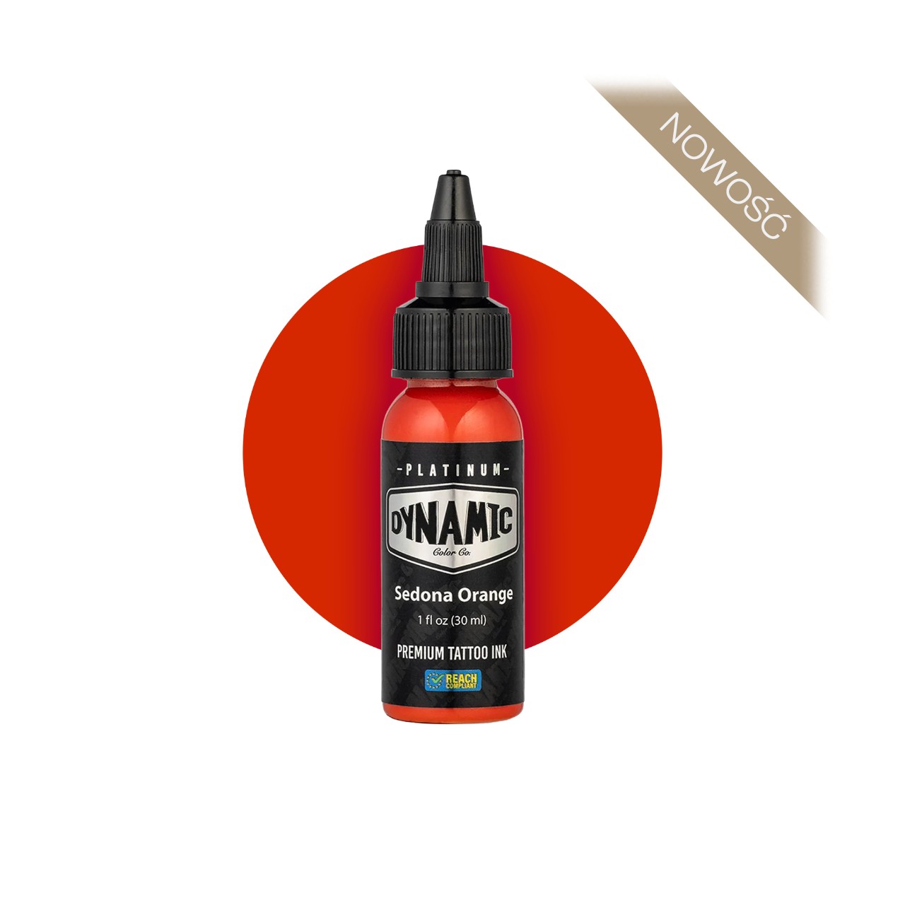 Dynamic Platinum Sedona Orange [30 ml] - farba do tatuowania