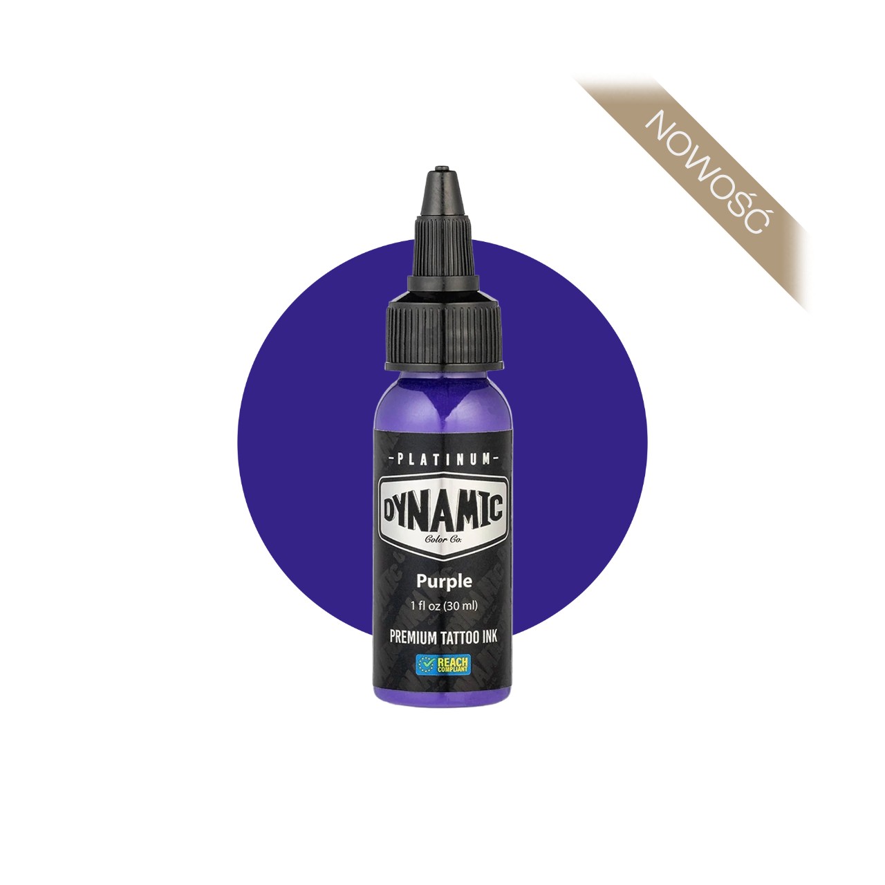 Dynamic Platinum Purple [30 ml] - farba do tatuowania