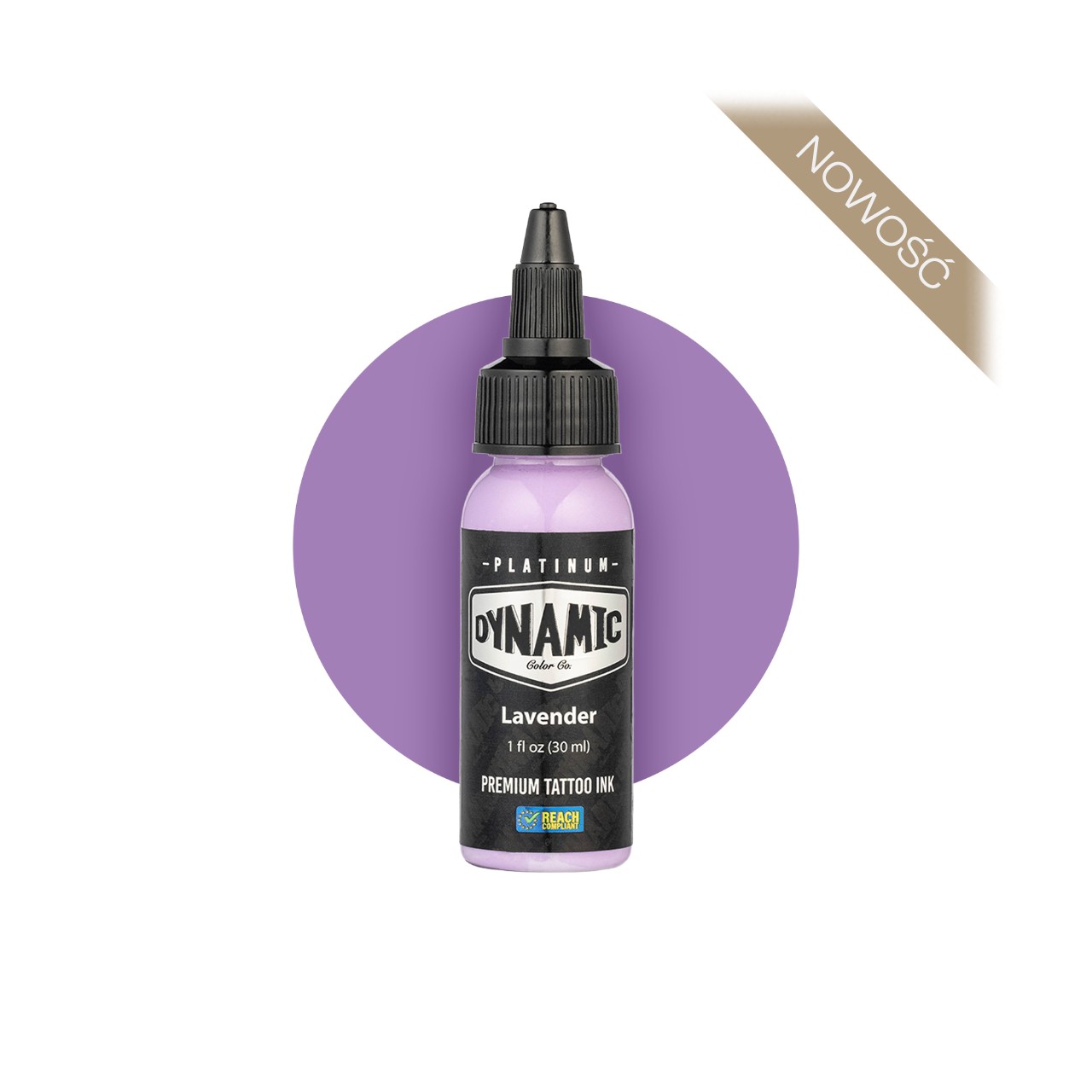 Dynamic Platinum Lavender [30 ml] - farba do tatuowania