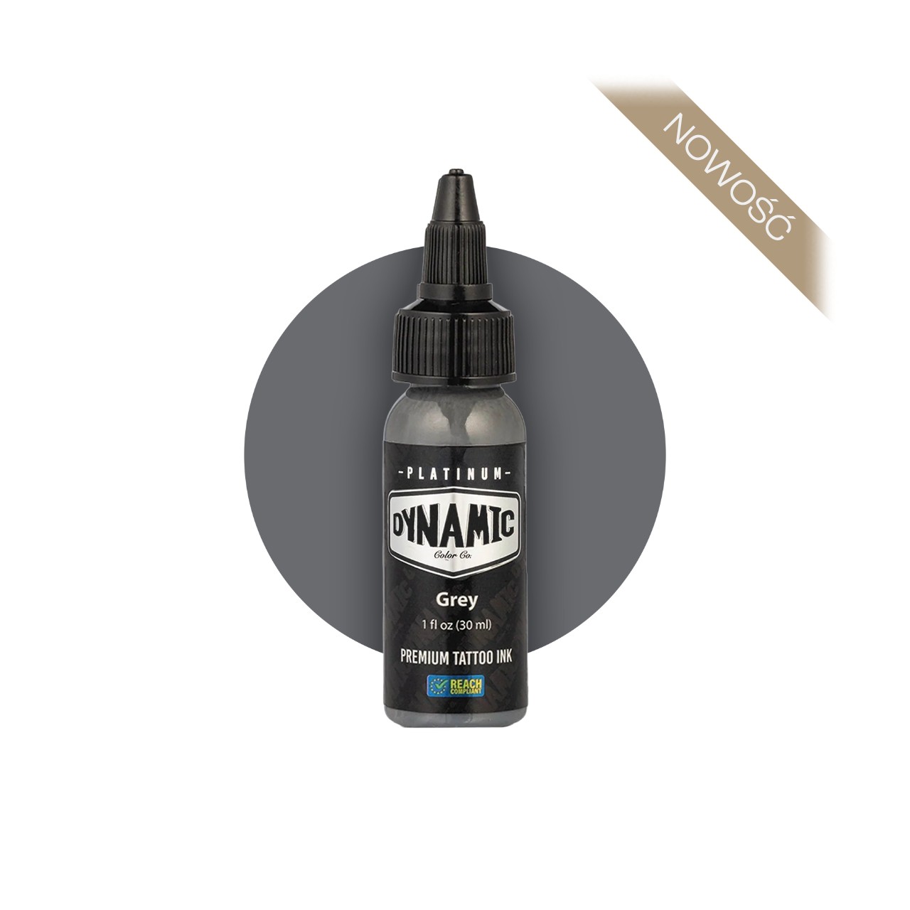 Dynamic Platinum Grey [30 ml] - farba do tatuowania