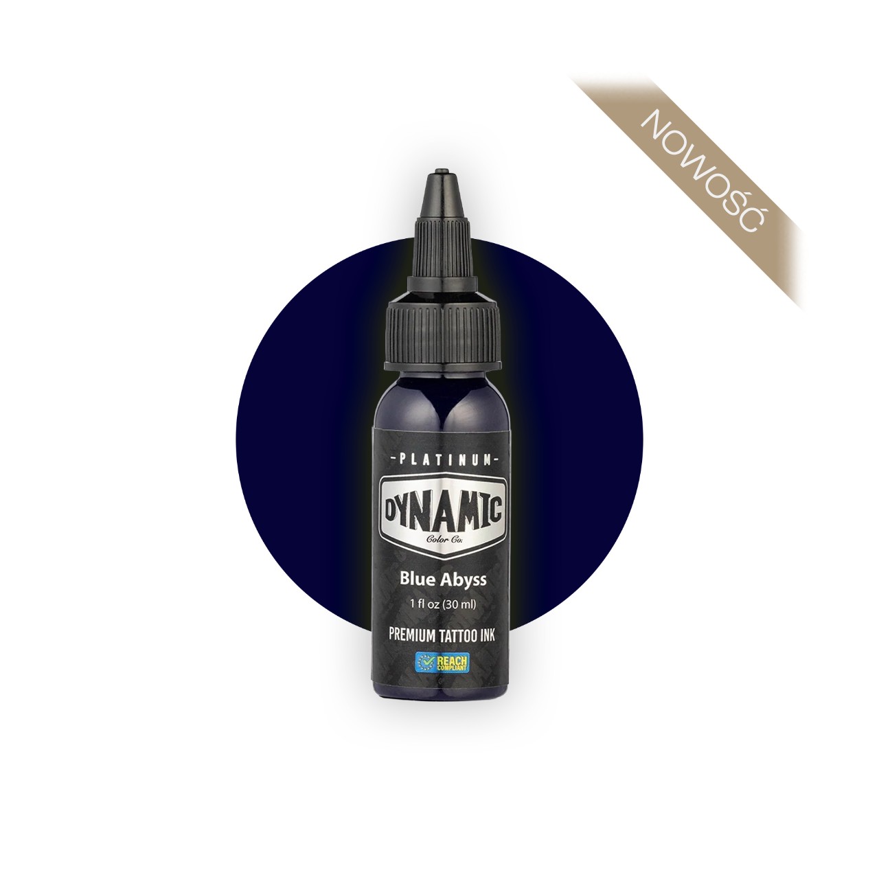 Dynamic Platinum Blue Abyss [30 ml] - farba do tatuowania