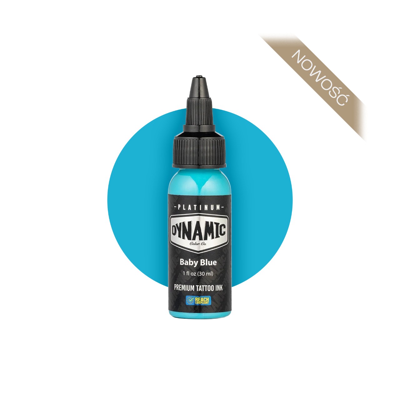 Dynamic Platinum Baby Blue [30 ml] - farba do tatuowania