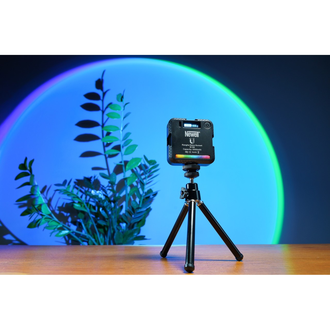 Lampa LED Newell RGB-W Rangha Nano Sunset - oświetlenie salonu tatuażu