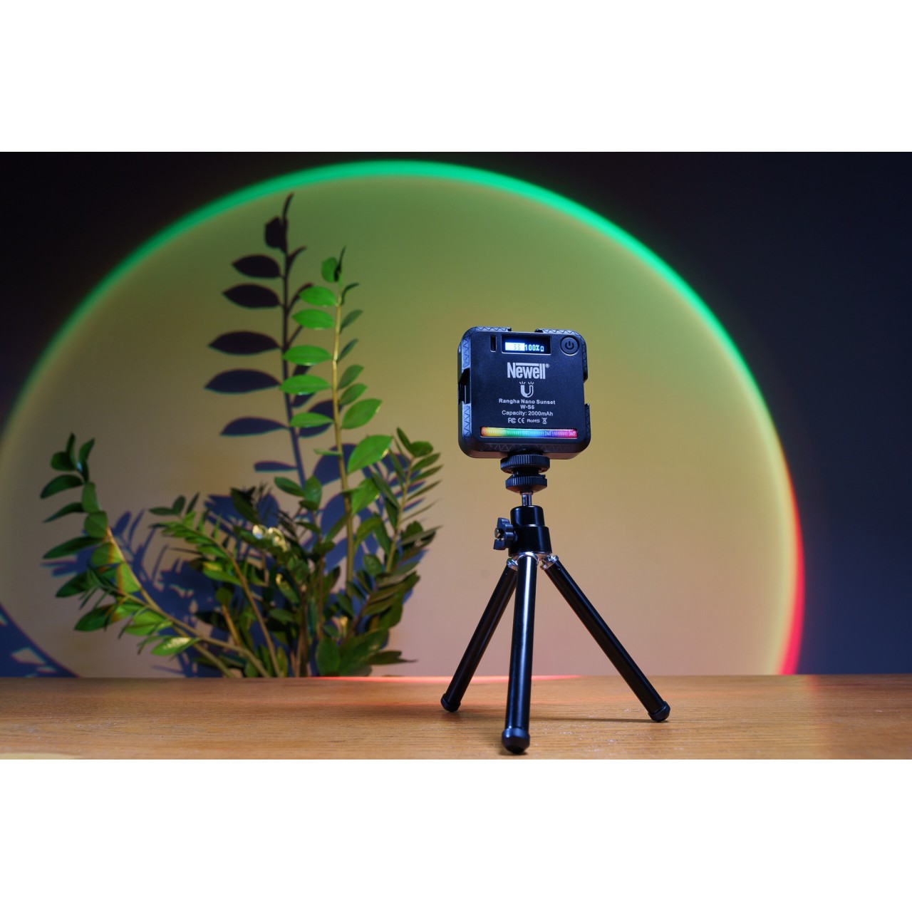 Lampa LED Newell RGB-W Rangha Nano Sunset - oświetlenie salonu tatuażu