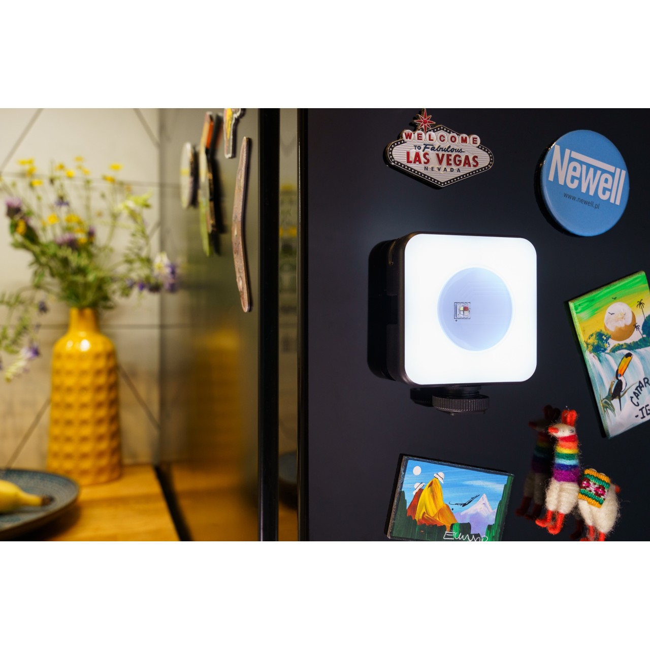 Lampa LED Newell RGB-W Rangha Nano Sunset - oświetlenie salonu tatuażu