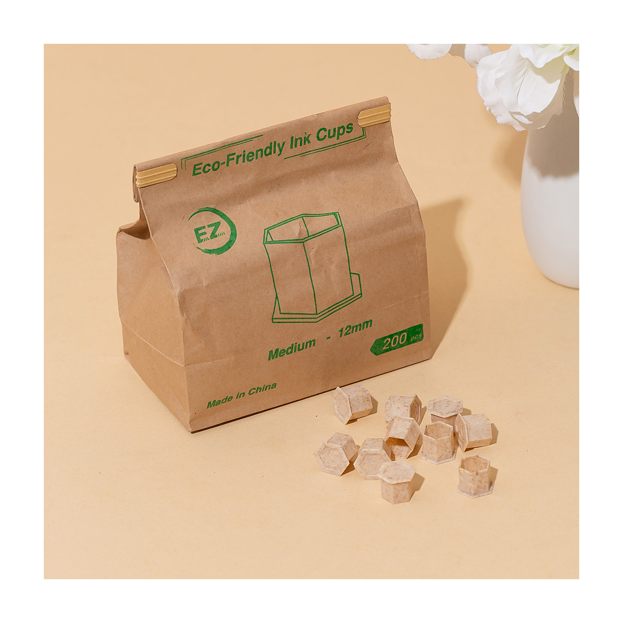 EKO Kubeczki na farbę 12 mm [200 sztuk]