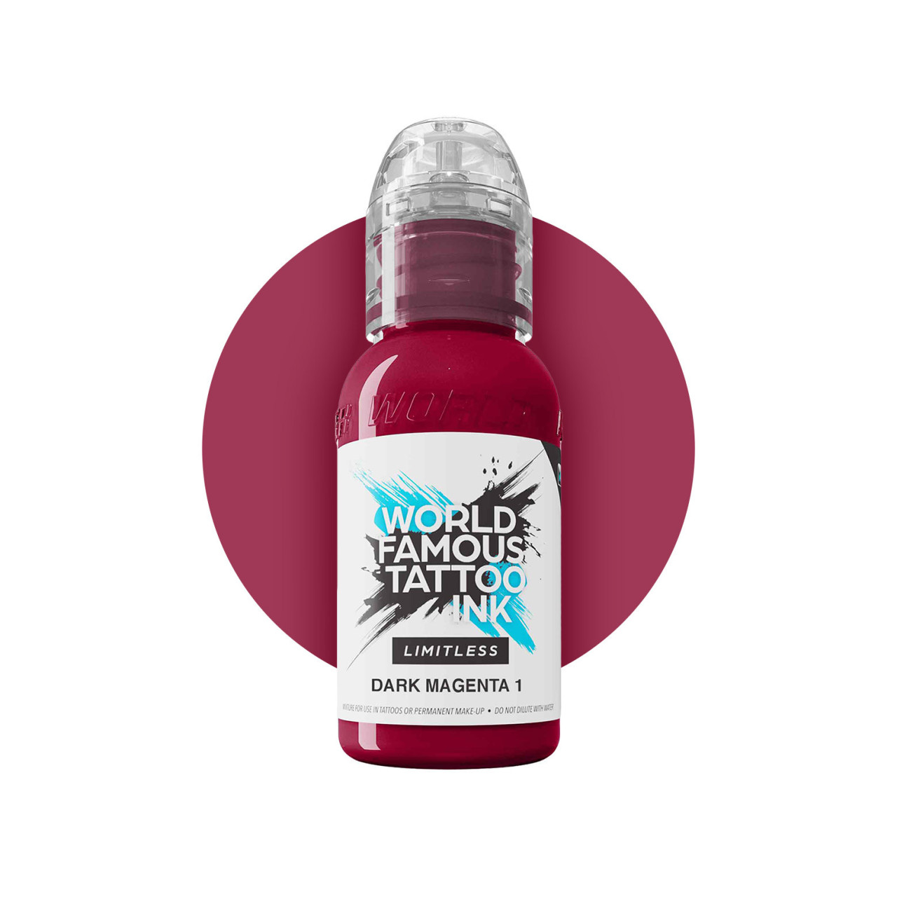 World Famous Ink Dark Magenta 1