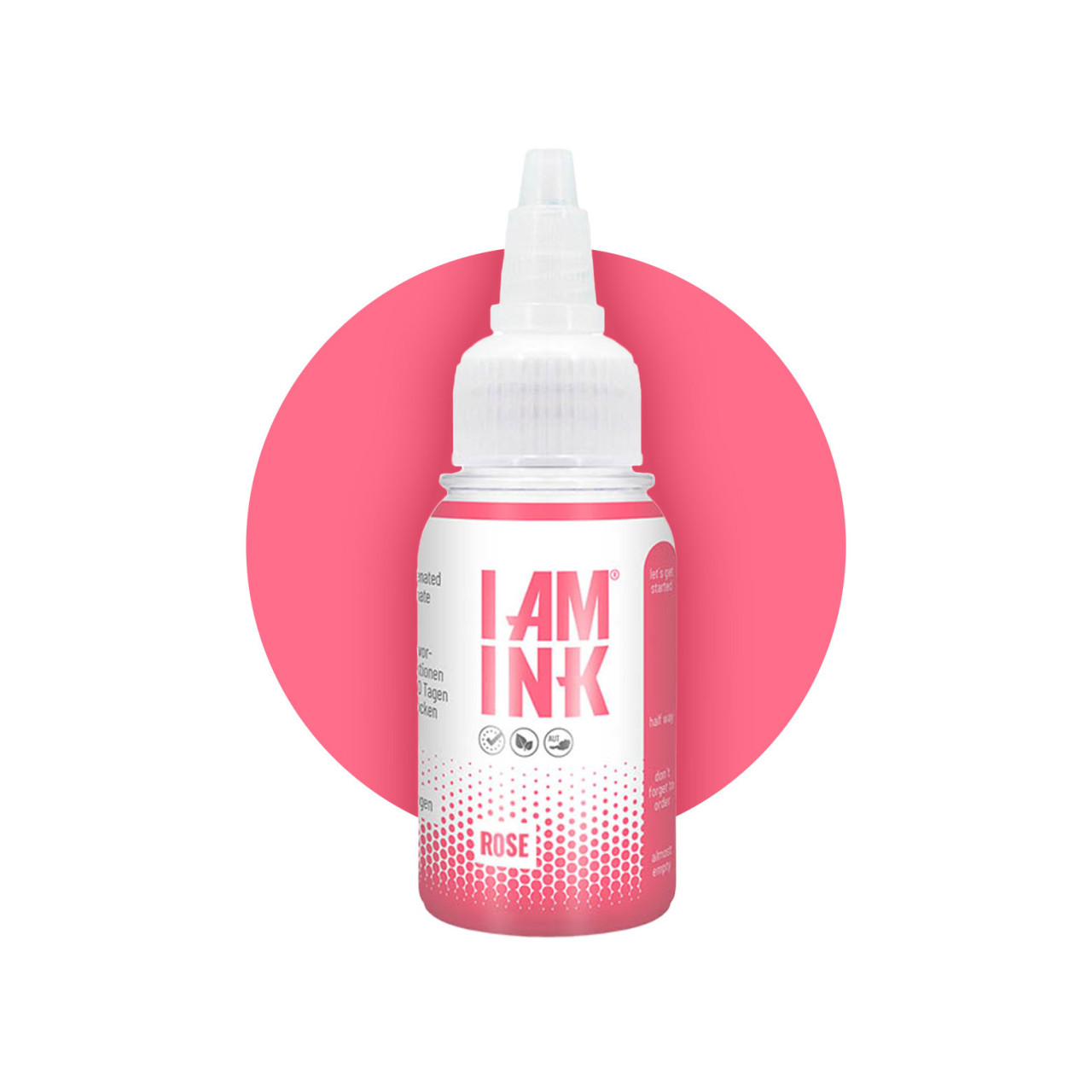 I AM INK Rose [True Pigments] - farba do tatuowania