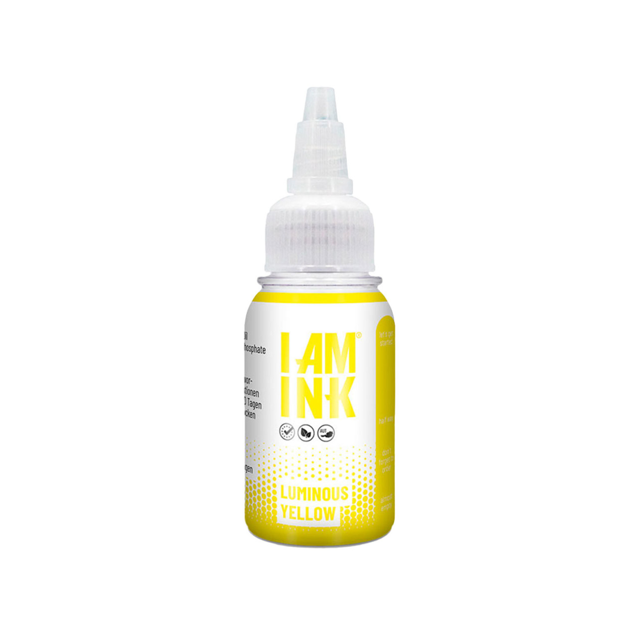 I AM INK Luminous Yellow [True Pigments] - farba do tatuowania