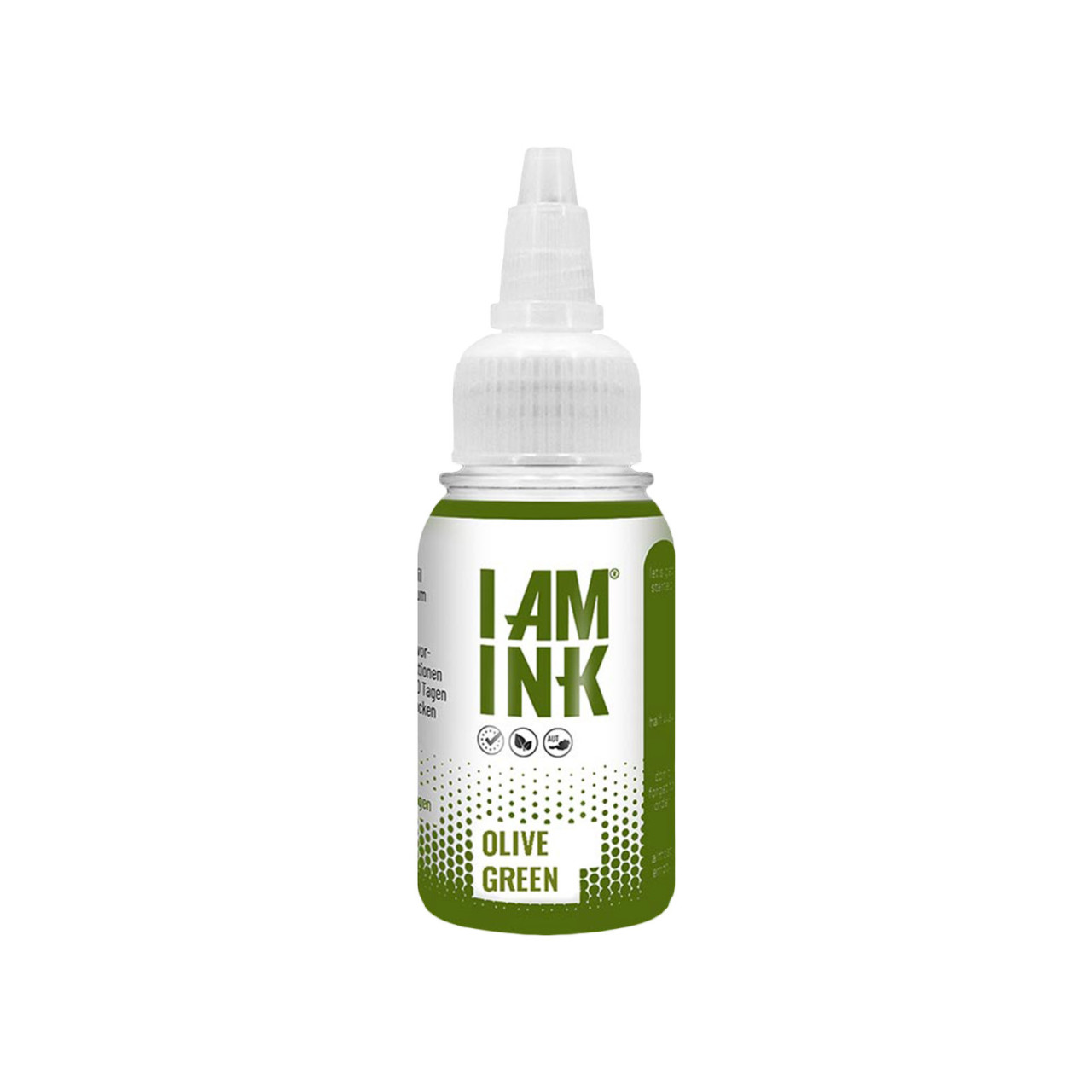 I AM INK Olive Green [True Pigments] - farba do tatuowania