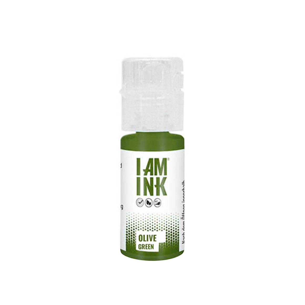 I AM INK Olive Green [True Pigments] - farba do tatuowania
